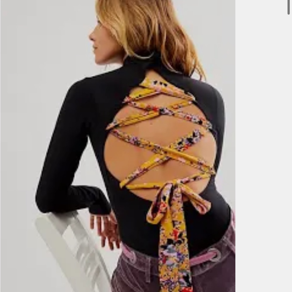 FREE PEOPLE STRAP BODY SUIT